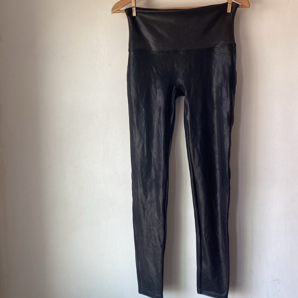 Spanx L Faux Leather Leggings